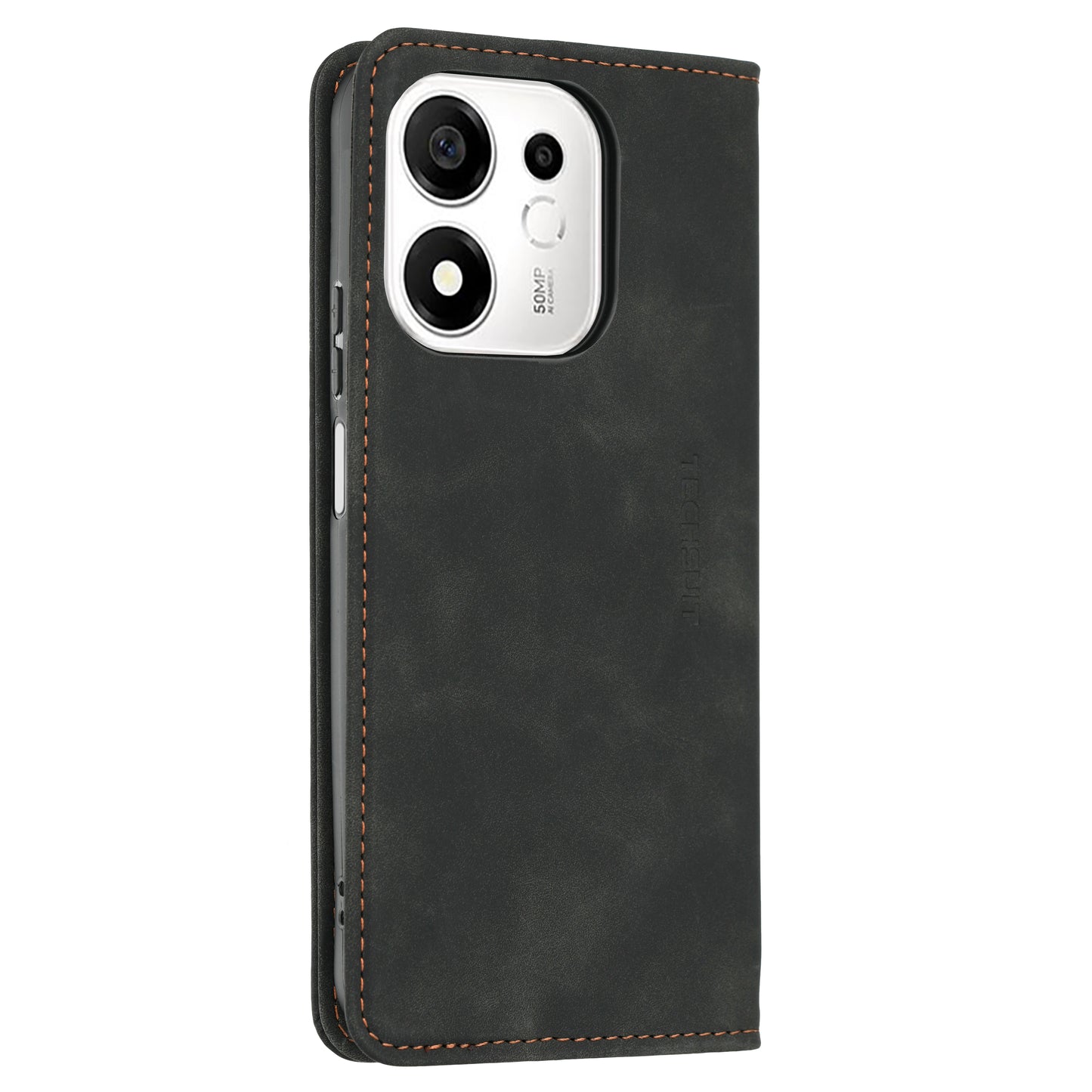 Hoes voor Honor 600 Smart, Techsuit, Confy, Zwart