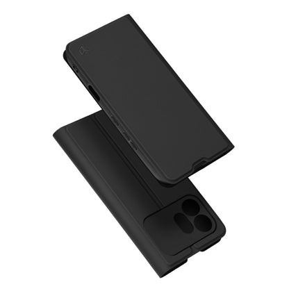 Case for Honor 600, Techsuit, Magskin Book, Black