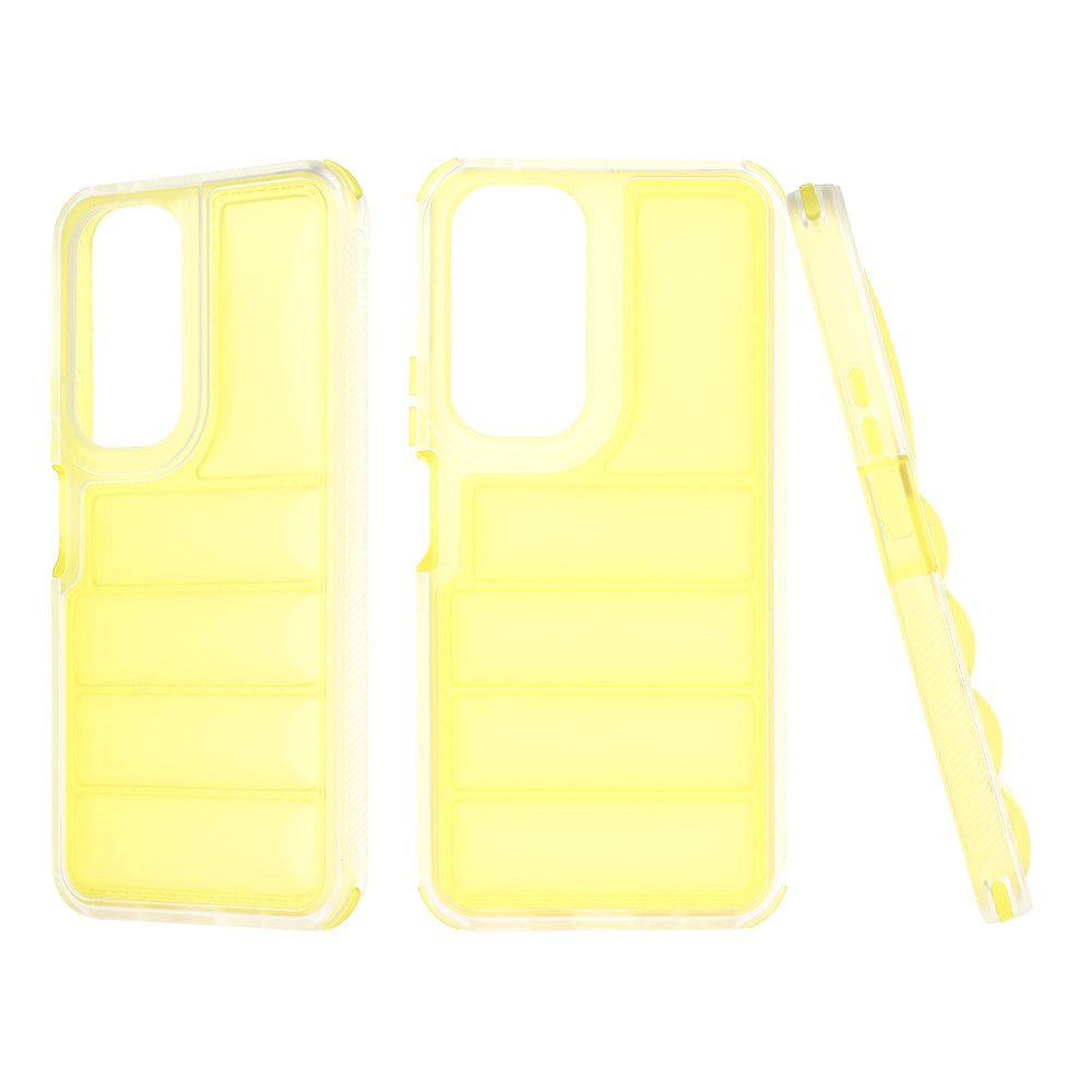 Hoes voor Honor 90 Lite, Techsuit, Wave Shield, Geel