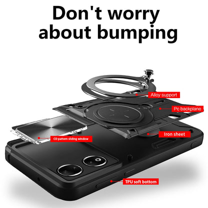 Hoes voor Honor 90, Techsuit, CamGuard Pro, Zwart