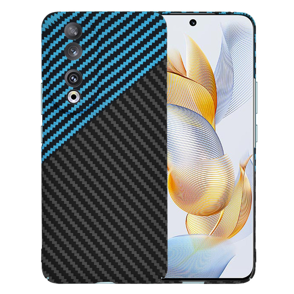 Hoes voor Honor 90, Techsuit, Carbonite FiberShell, Zwart Blauw