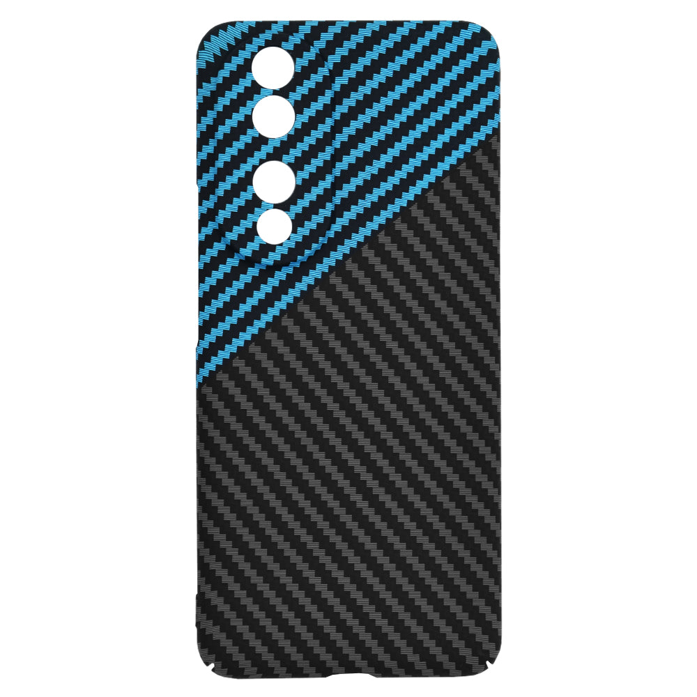 Hoes voor Honor 90, Techsuit, Carbonite FiberShell, Zwart Blauw