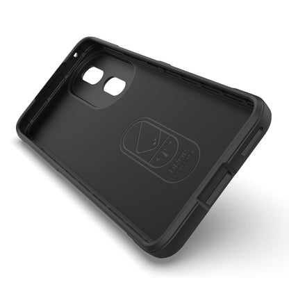 Hoesje voor Honor 90, Techsuit, Magic Shield, Zwart