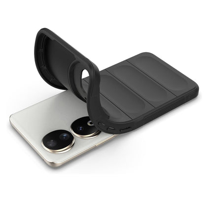 Hoesje voor Honor 90, Techsuit, Magic Shield, Zwart