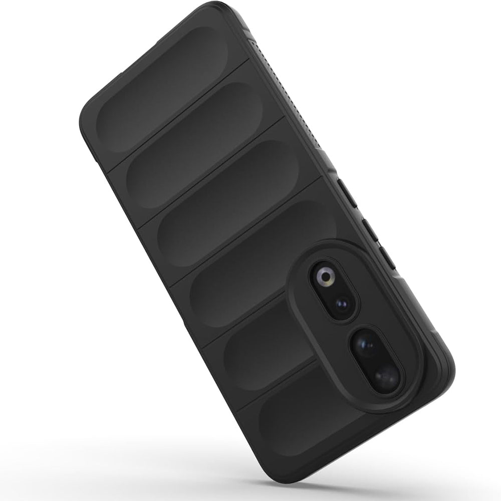 Hoesje voor Honor 90, Techsuit, Magic Shield, Zwart