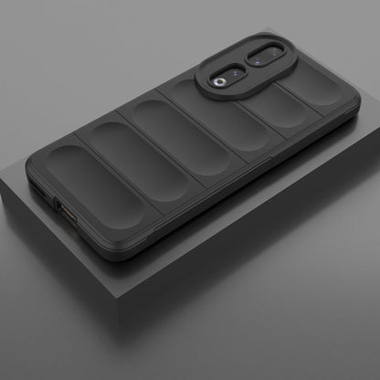 Hoesje voor Honor 90, Techsuit, Magic Shield, Zwart