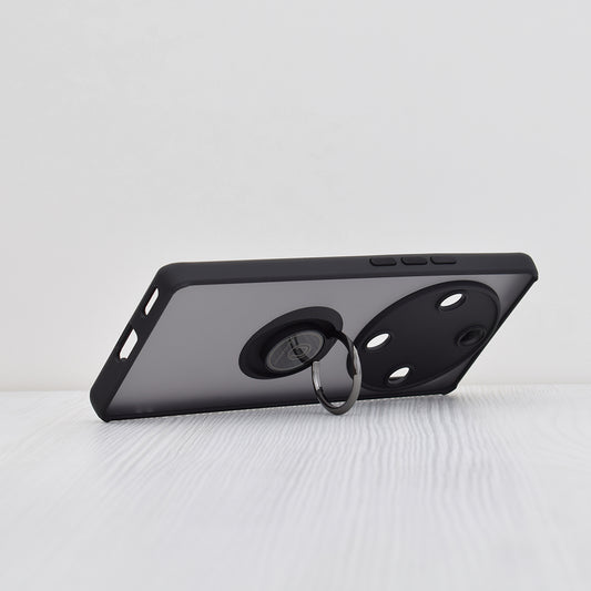 Hoes voor Honor Magic5 Lite, Techsuit, Glinth, Zwart