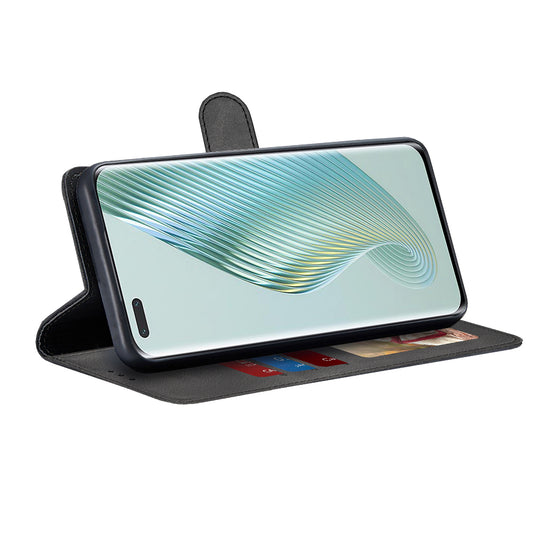 Hoes voor Honor Magic5 Pro, Techsuit, Diary Book, Zwart