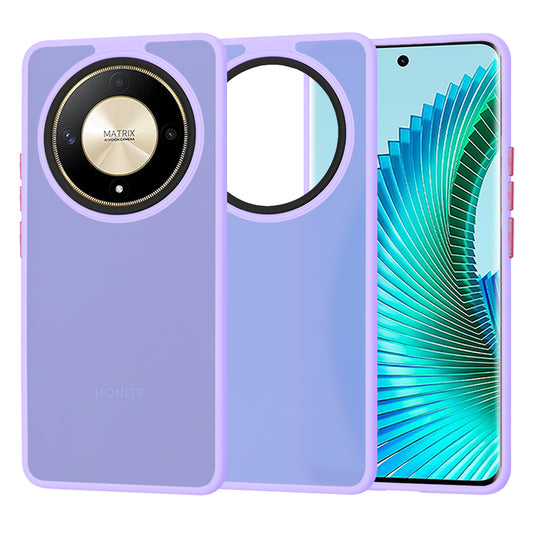 Hoesje voor Honor Magic6 Lite, Techsuit, HaloFrost, Lichtpaars