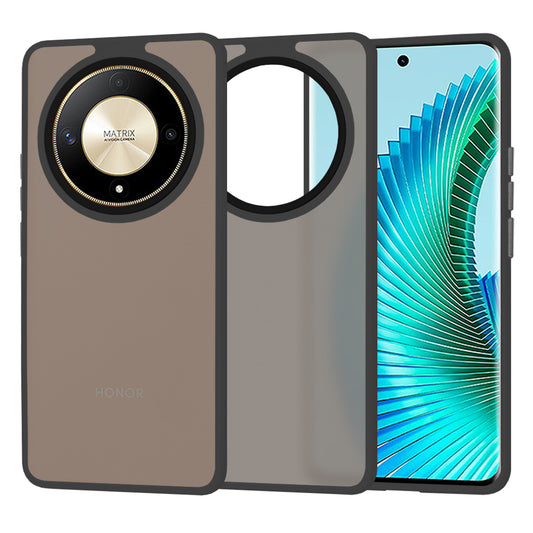 Hoes voor Honor Magic6 Lite, Techsuit, HaloFrost, Zwart