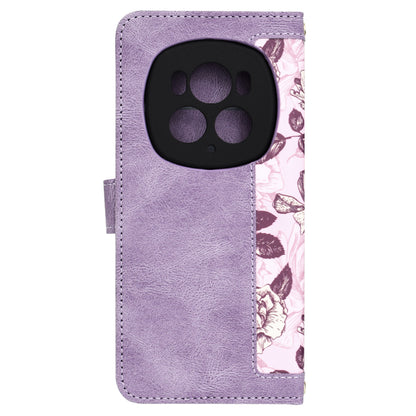 Hoes voor Honor Magic6 Pro, Techsuit, FlipCraft, Paars
