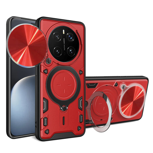 Hoes voor Honor Magic7 Pro, Techsuit, CamGuard Pro, Rood