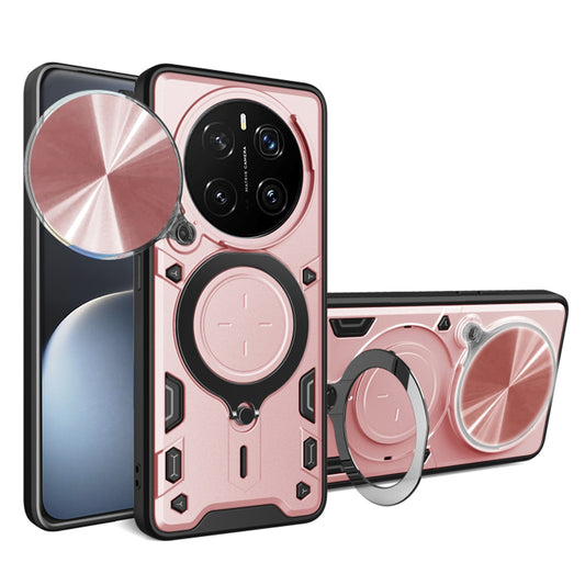 Hoes voor Honor Magic7 Pro, Techsuit, CamGuard Pro, Roze Goud