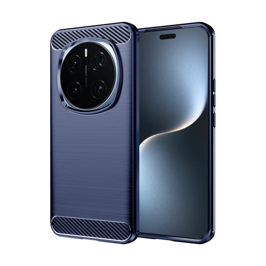 Hoes voor Honor Magic7 Pro, Techsuit, Carbon, Blauw