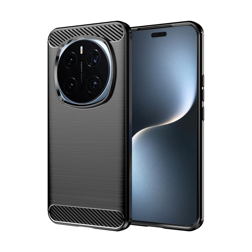 Hoes voor Honor Magic7 Pro, Techsuit, Carbon, Zwart