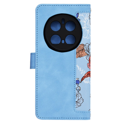 Hoes voor Honor Magic7 Pro, Techsuit, FlipCraft, Blauw