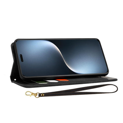 Hoes voor Honor Magic7 Pro, Techsuit, FlipCraft, Zwart