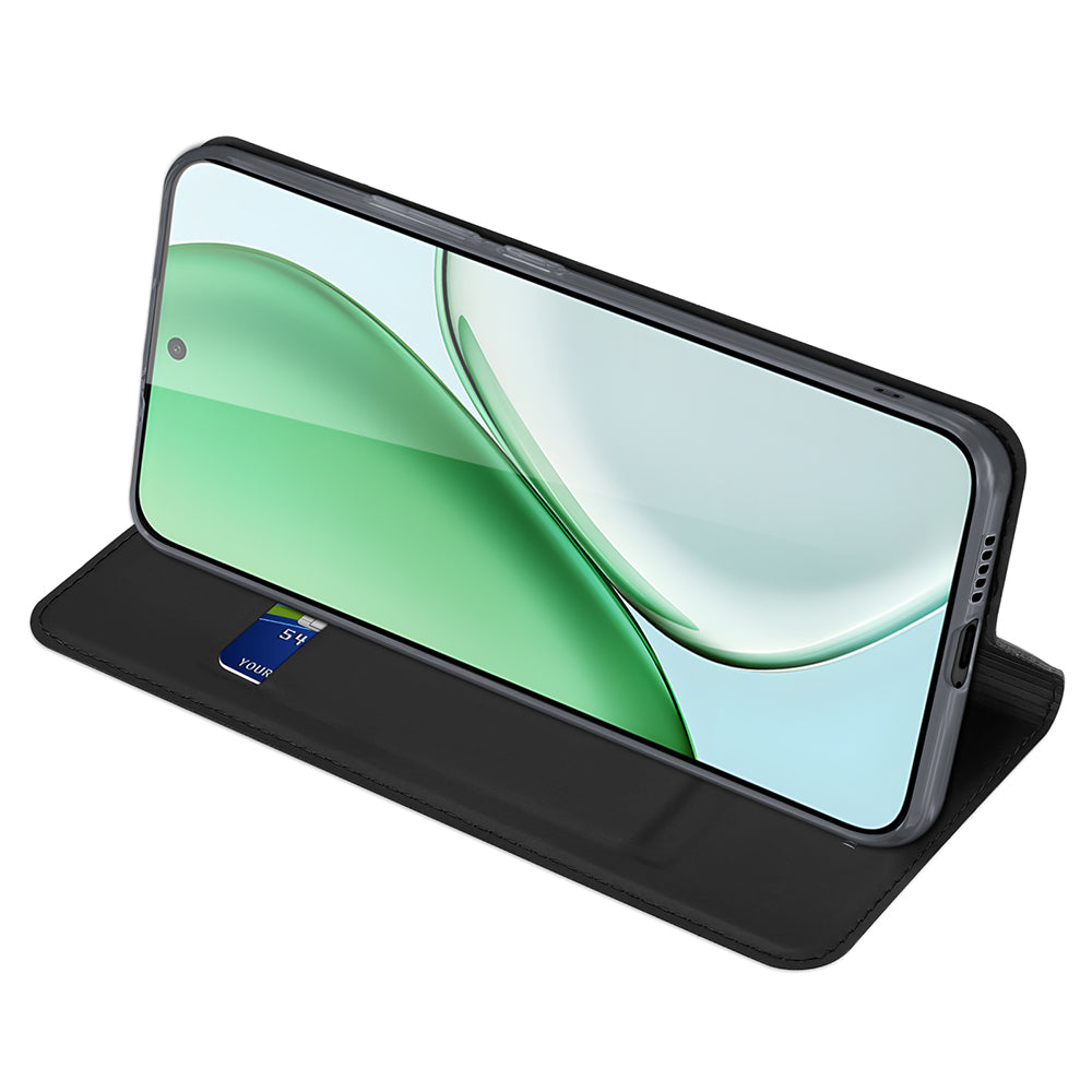 Hoesje voor Honor Magic8 Lite, DUX DUCIS, Skin Pro, Zwart