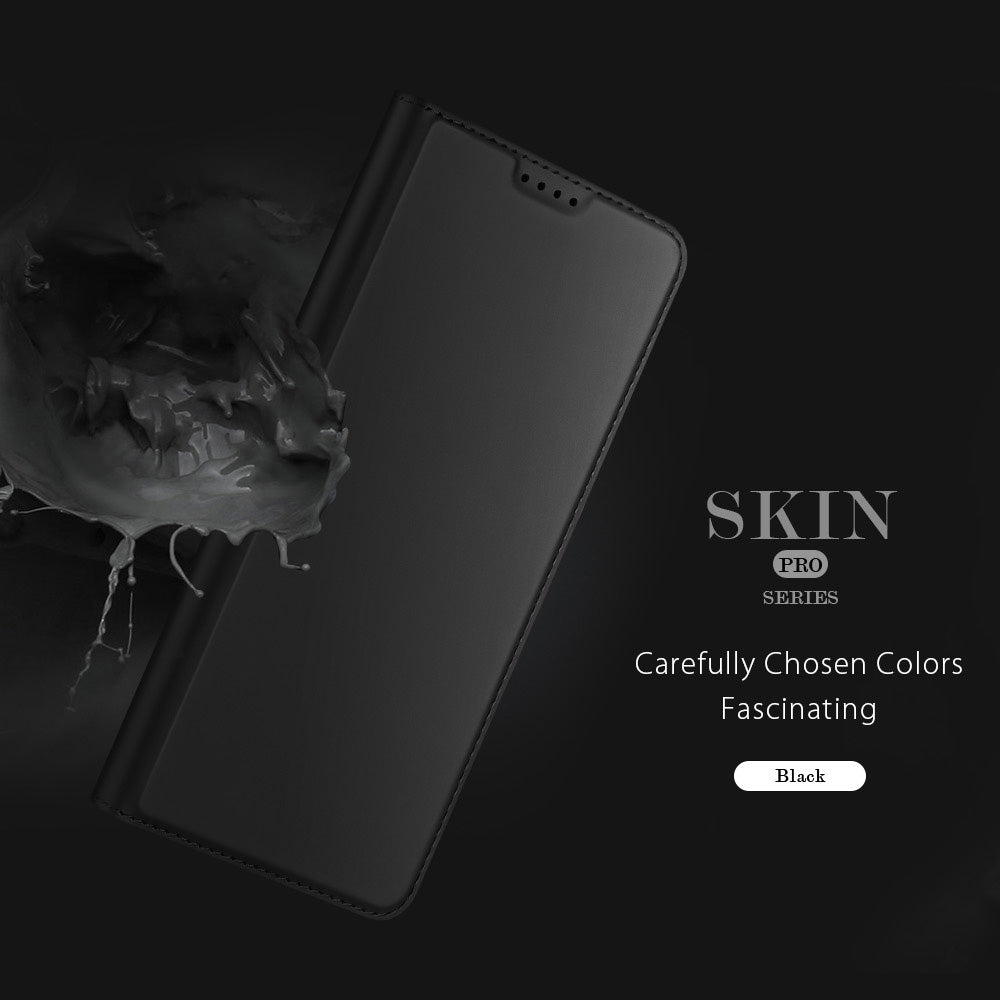 Hoesje voor Honor Magic8 Lite, DUX DUCIS, Skin Pro, Zwart
