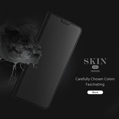 Hoesje voor Honor Magic8 Lite, DUX DUCIS, Skin Pro, Zwart