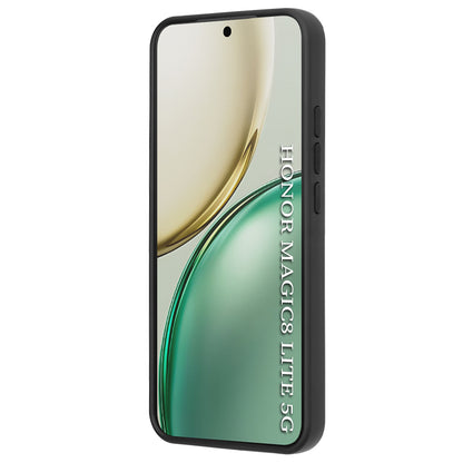 Hoes voor Honor Magic8 Lite, Techsuit, Glinth, Zwart