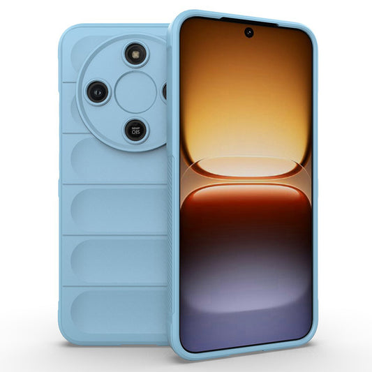 Hoes voor Honor Magic8 Lite, Techsuit, Magic Shield, Blauw