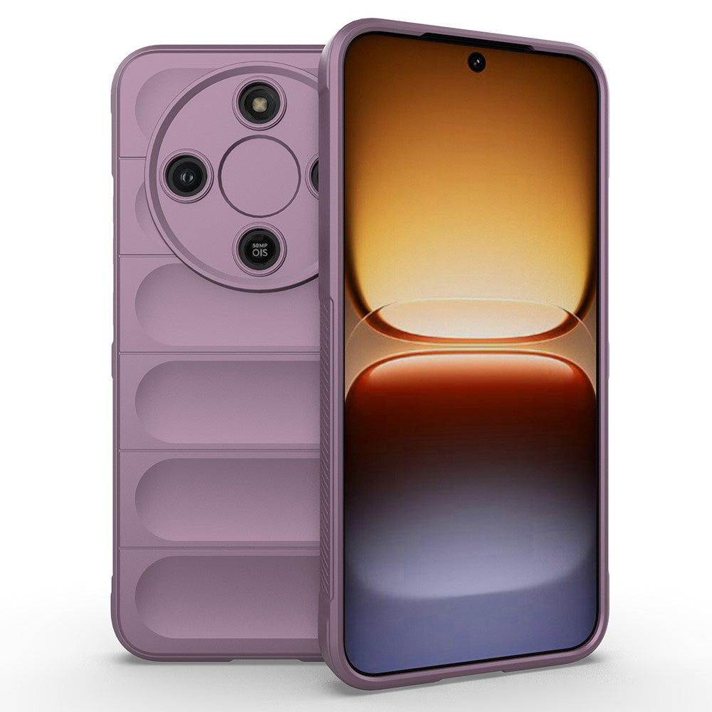 Hoes voor Honor Magic8 Lite, Techsuit, Magic Shield, Paars