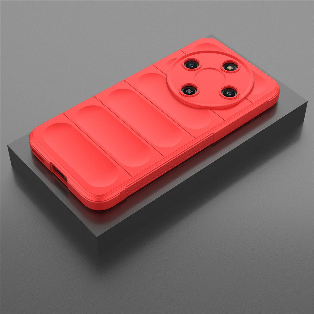 Case for Honor Magic8 Lite, Techsuit, Magic Shield, Red