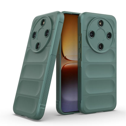 Hoes voor Honor Magic8 Lite, Techsuit, Magic Shield, Groen