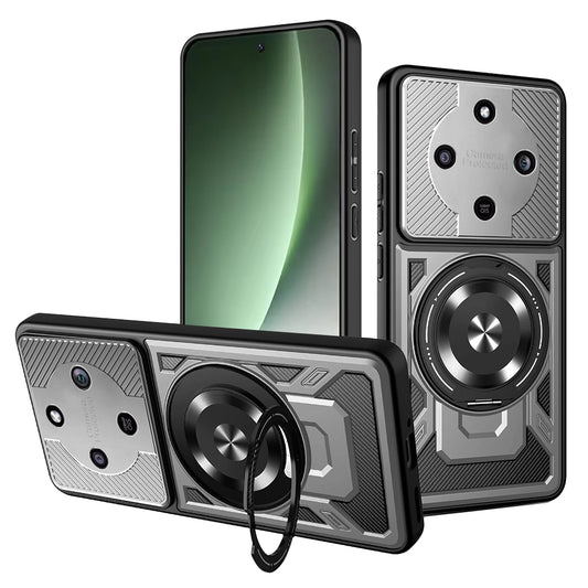 Hoes voor Honor Magic8 Lite, Techsuit, RuggedCam, Gri