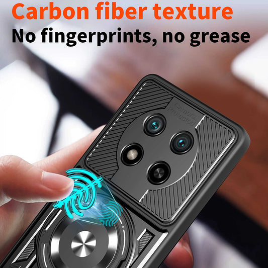 Hoes voor Honor Magic8 Lite, Techsuit, RuggedCam, Gri