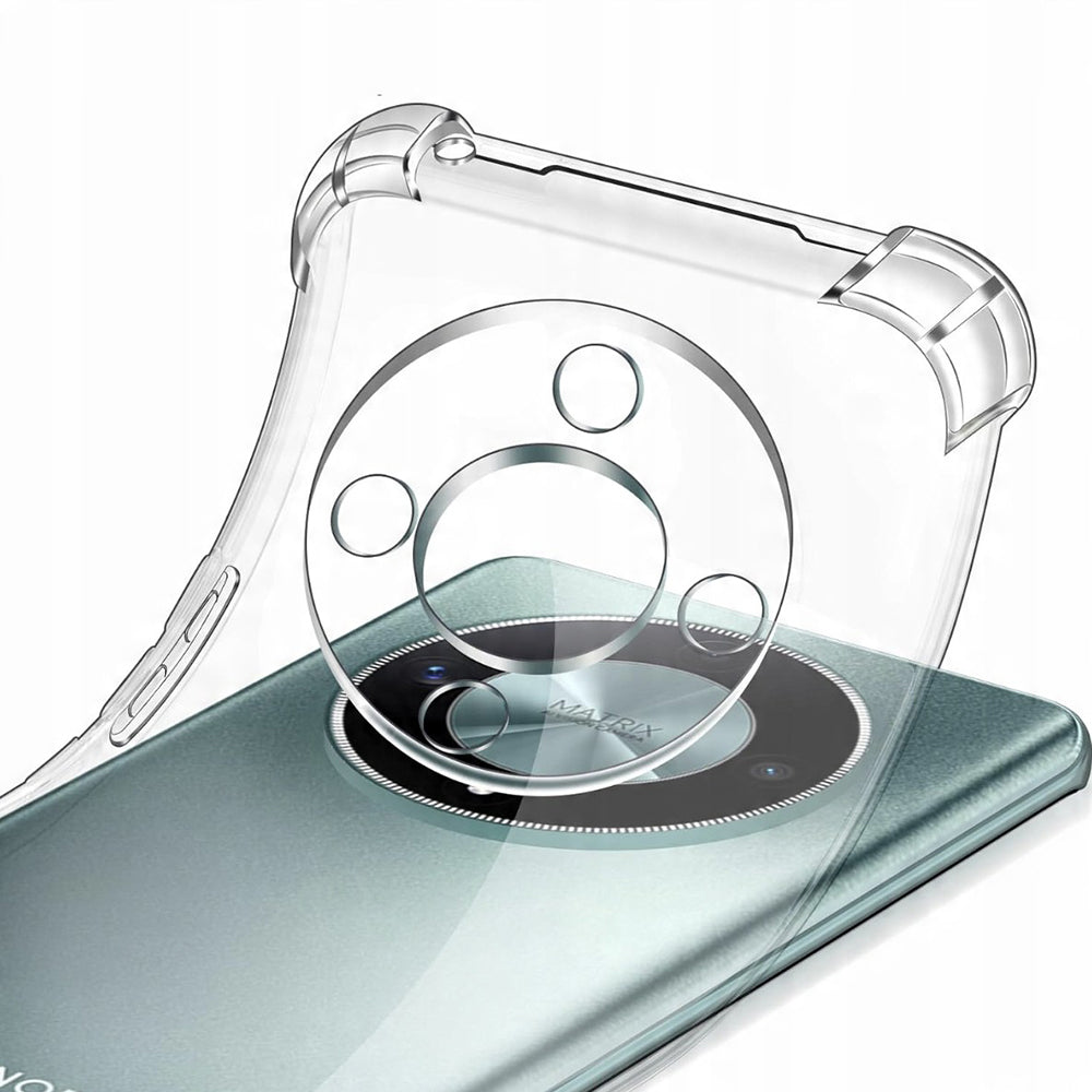 Hoes voor Honor Magic8 Lite, Techsuit, Shockproof Clear, Transparant