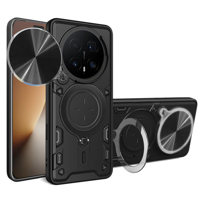 Hoes voor Honor Magic8 Pro, Techsuit, CamGuard Pro, Zwart