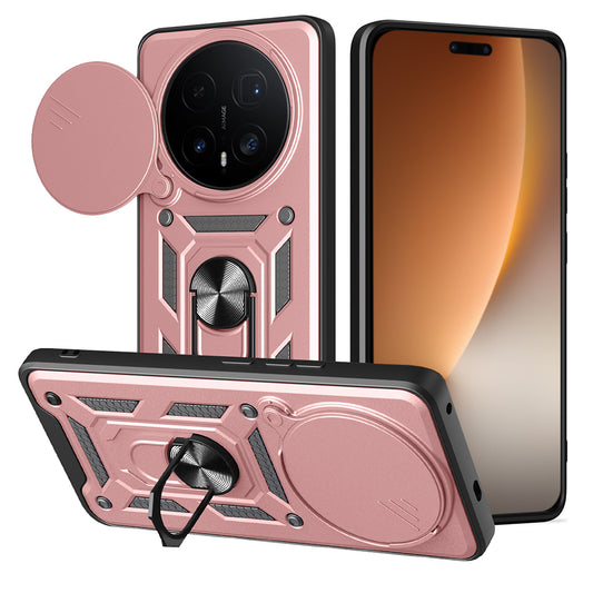 Hoes voor Honor Magic8 Pro, Techsuit, CamShield, Rosé Goud