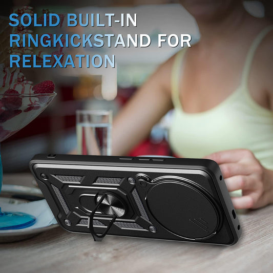 Hoes voor Honor Magic8 Pro, Techsuit, CamShield, Rosé Goud