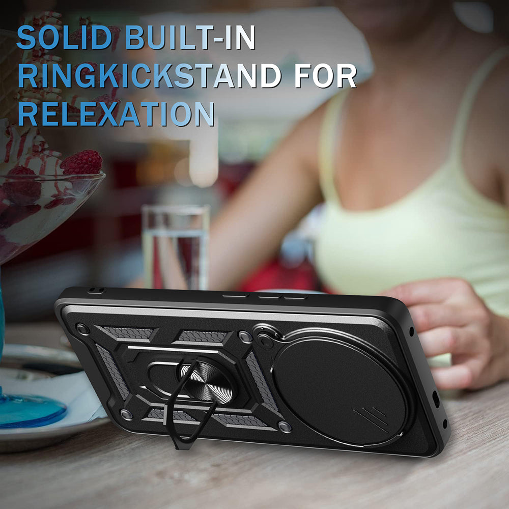 Hoes voor Honor Magic8 Pro, Techsuit, CamShield, Groen