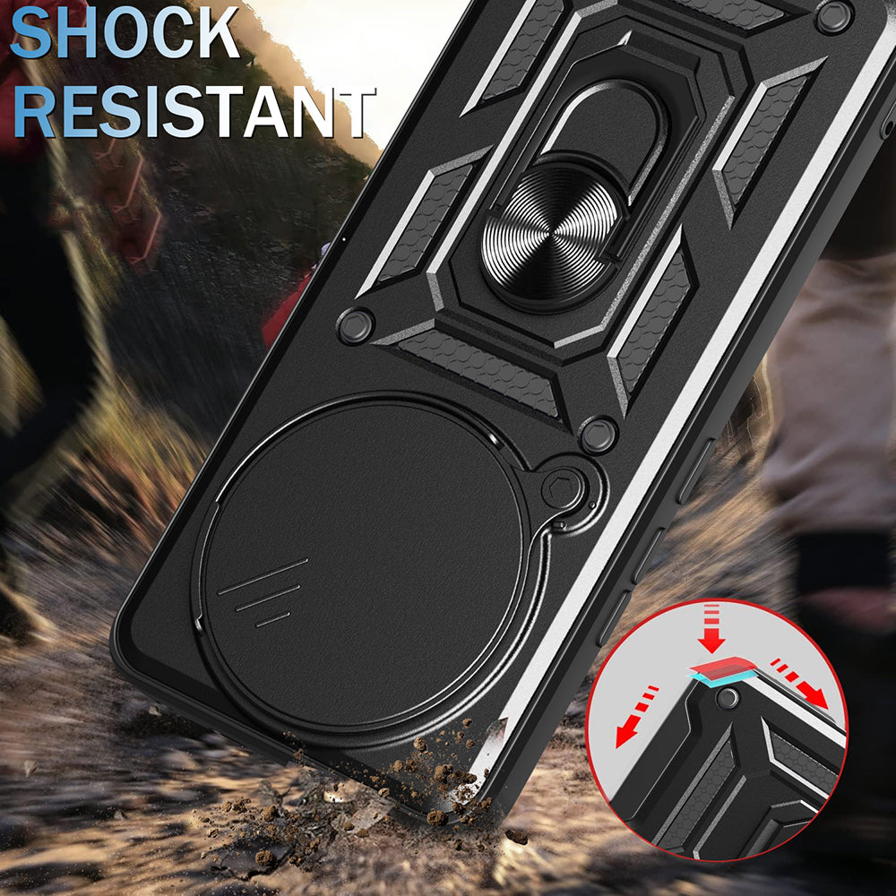 Hoes voor Honor Magic8 Pro, Techsuit, CamShield, Groen