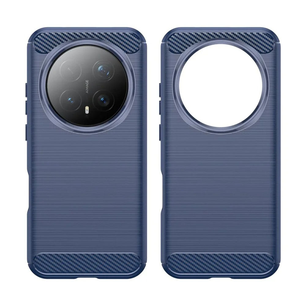 Hoes voor Honor Magic8 Pro, Techsuit, Carbon, Blauw