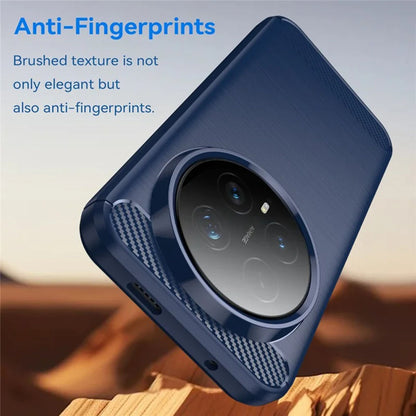 Hoes voor Honor Magic8 Pro, Techsuit, Carbon, Blauw