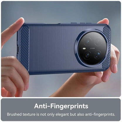 Hoes voor Honor Magic8 Pro, Techsuit, Carbon, Blauw