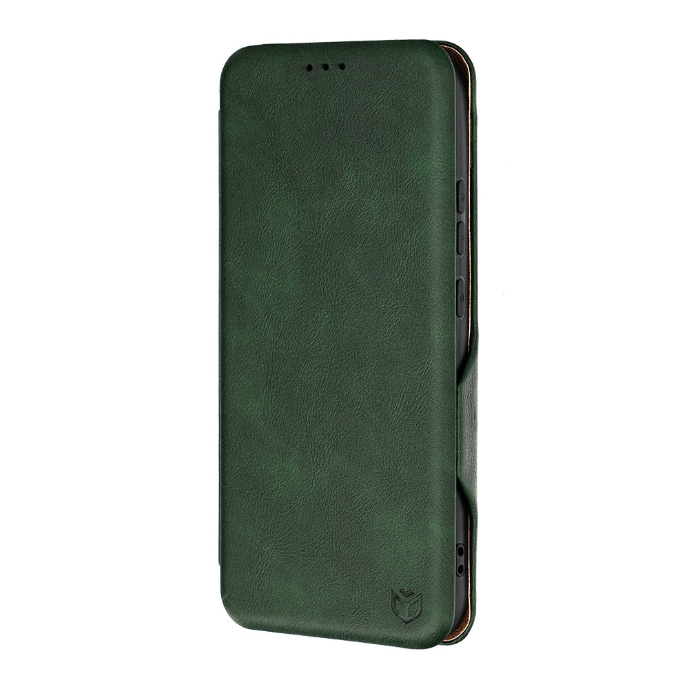 Hoes voor Honor Magic8 Pro, Techsuit, Safe Wallet Plus, Groen