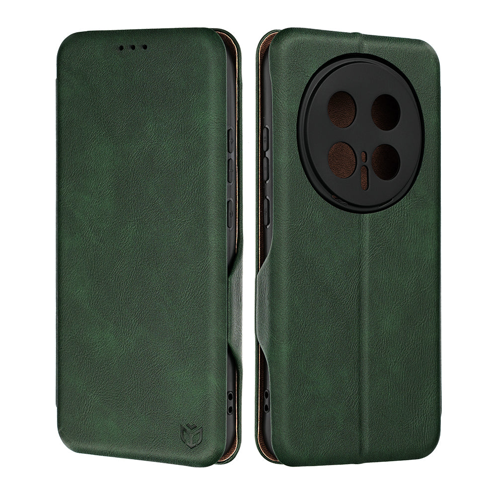 Hoes voor Honor Magic8 Pro, Techsuit, Safe Wallet Plus, Groen