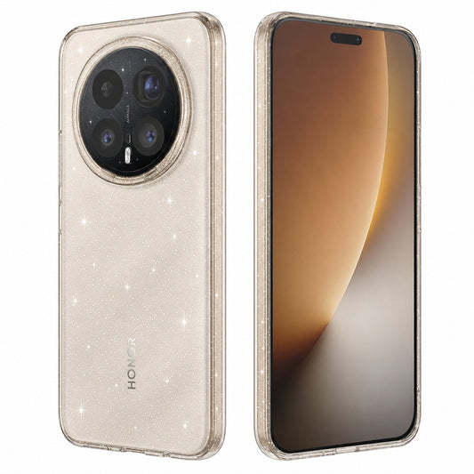 Hoes voor Honor Magic8 Pro, Techsuit, SparkleSkin, Transparant