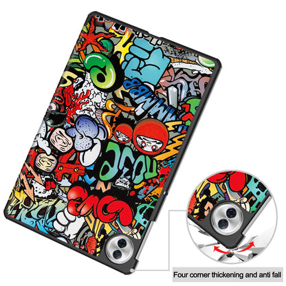 Hoes voor Honor Pad 10, Techsuit, FoldPro Urban Vibe, Multicolor