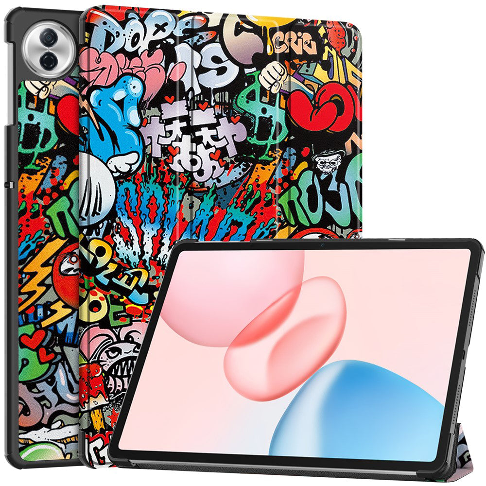 Hoes voor Honor Pad 10, Techsuit, FoldPro Urban Vibe, Multicolor