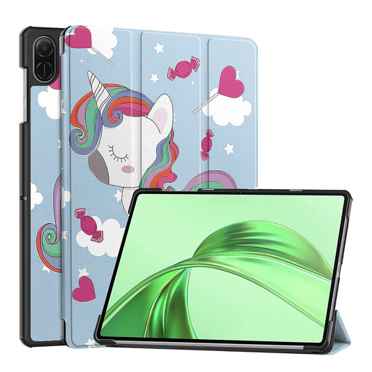 Hoes voor Honor Pad X8a, Techsuit, FoldPro Unicorn, Multicolor