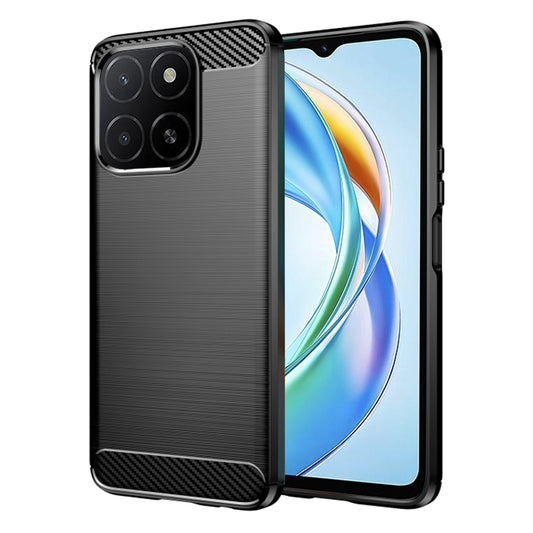 Hoes voor Honor X5b, Techsuit, Carbon, Zwart