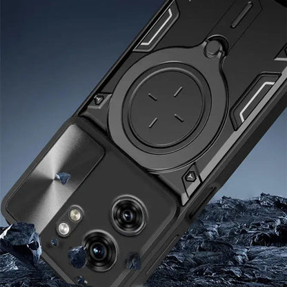 Hoes voor Honor X5c Plus, Techsuit, CamGuard Pro, Zwart