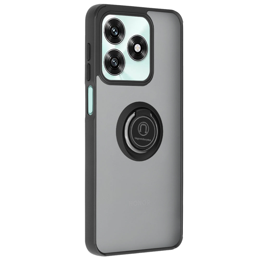 Hoes voor Honor X5c Plus, Techsuit, Glinth, Zwart