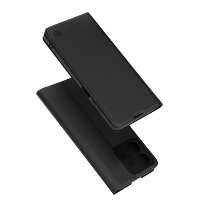 Hoes voor Honor X5c Plus, Techsuit, Magskin Book, Zwart